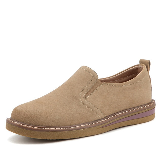Hanna Women's Loafer Beige Shoes