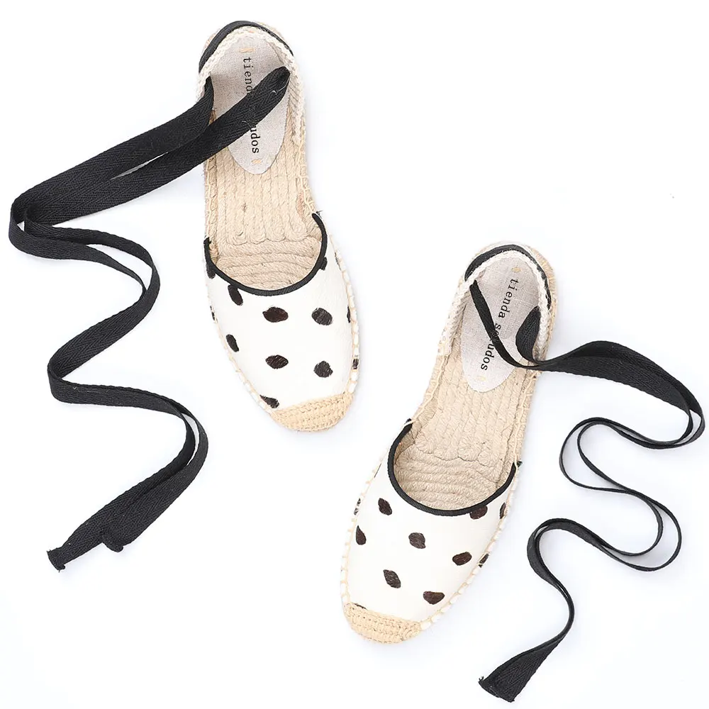 Ayu Women's Flats Lace Up Espadrilles