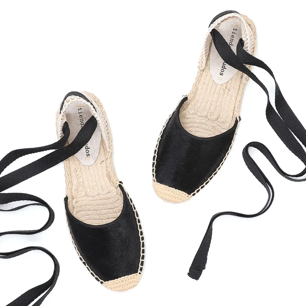 Ayu Women's Flats Lace Up Espadrilles