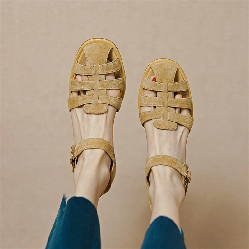 Ada Women's Summer Suede Sandals