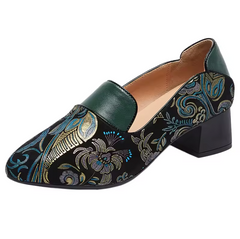 Adela Women's Leather Dress Pumps