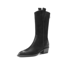 Aila Women's Leather Western Boots