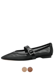 Albania Women's Casual Mesh Flat