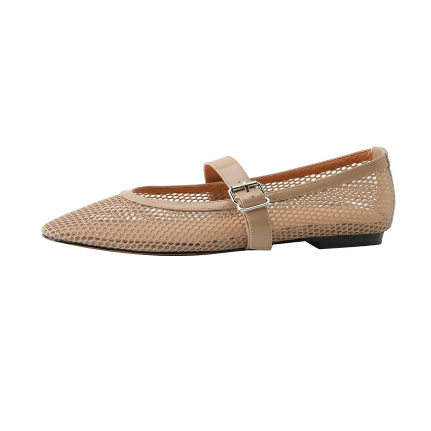 Albania Women's Casual Mesh Flat