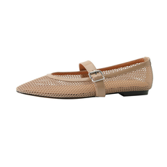 Albania Women's Casual Mesh Flat