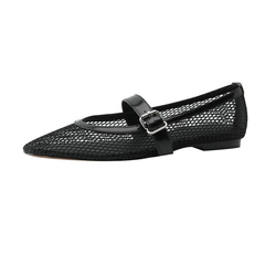 Albania Women's Casual Mesh Flat