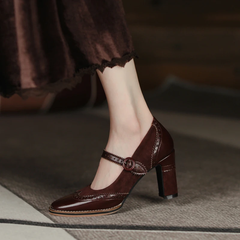 Albany Women's Brogues Pump Shoes
