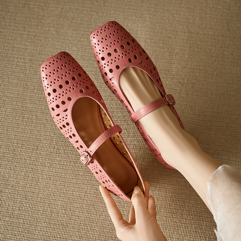Albany Women's Hollow Leather Flat