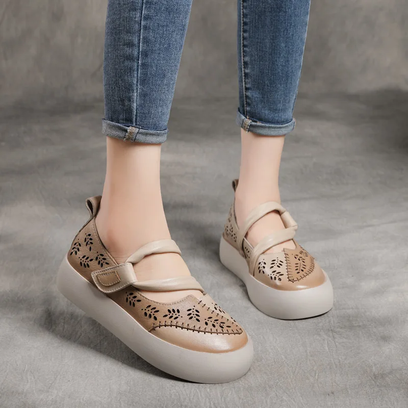 Albany Women's Platform Flat Shoes