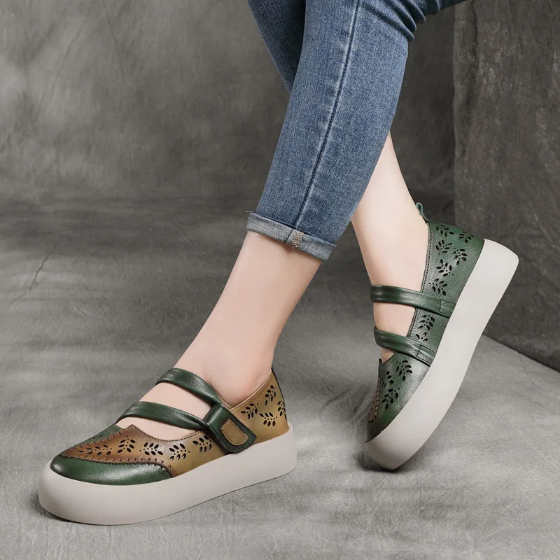 Albany Women's Platform Flat Shoes