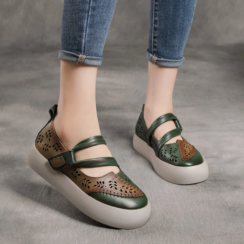 Albany Women's Platform Flat Shoes