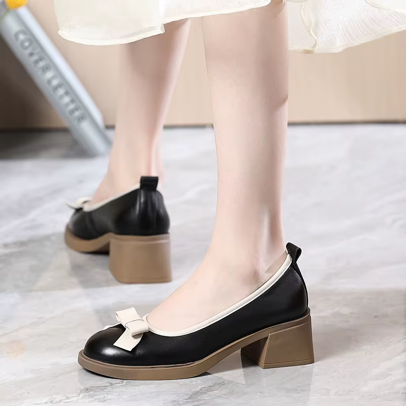 Aleli Women's Round Toe Pumps