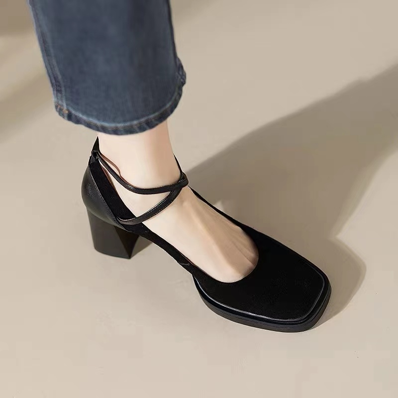 Alex Women's Ankle Straps Platform Pumps