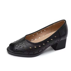 Alina Women's Open-Toe Comfortable Leather Sandals