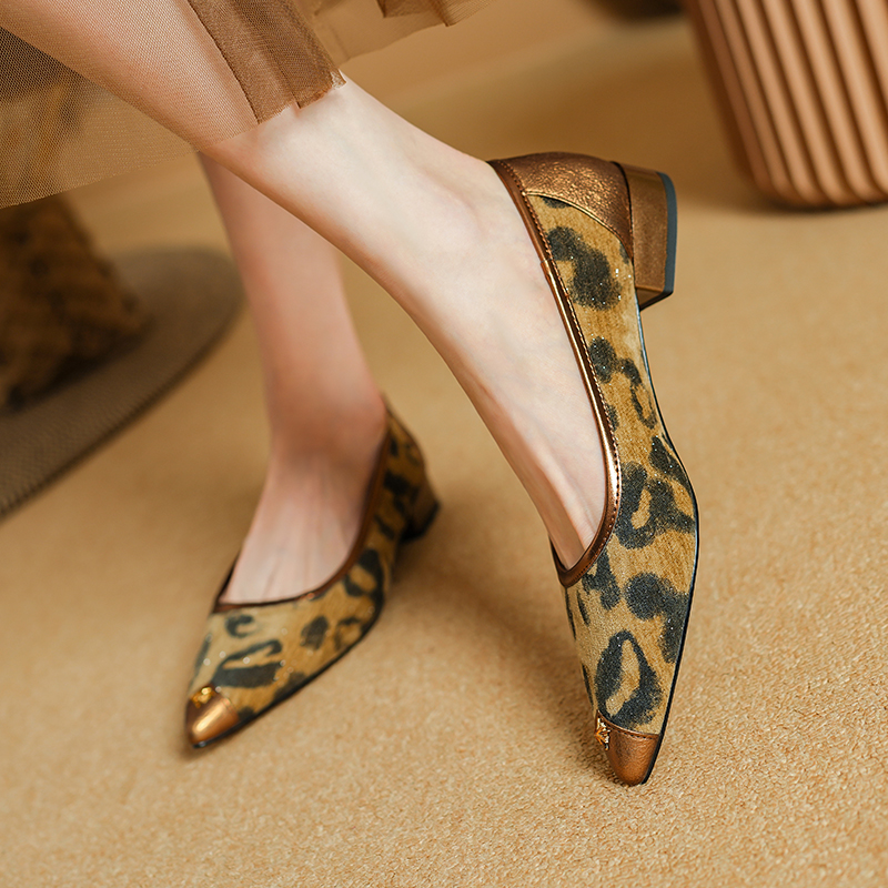Alina Women's Pointed Toe Shallow Flats