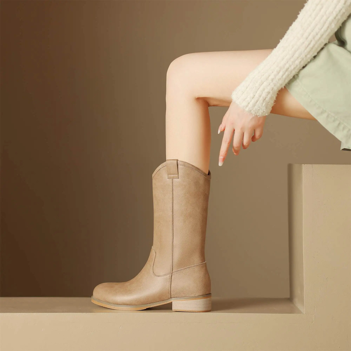 Alisa Women's Mid Calf Boots