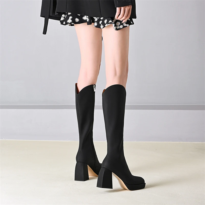 Alison Women's Knee High Western Boots