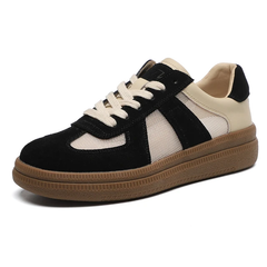 Alma Women's Lace-Up Leather Sneaker