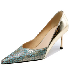 Alondra Leather Pointed Dress Pumps