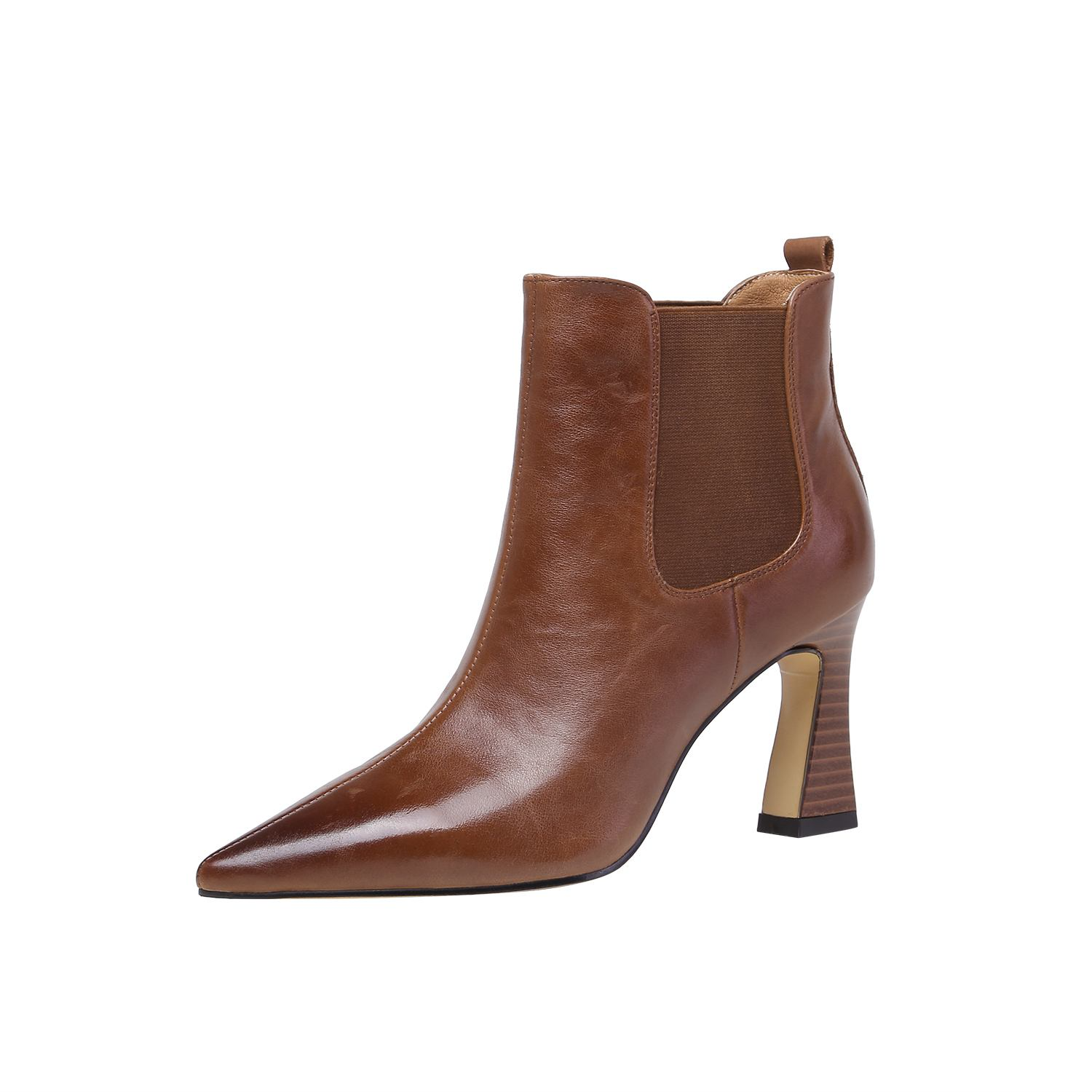Alondra Women's Leather Ankle Boots