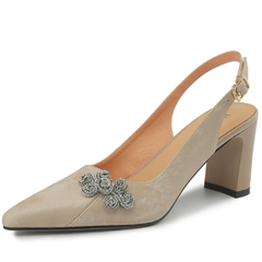 Amara Women's Leather Soft Pumps
