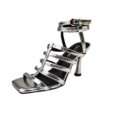 Amara Women's Thin High Heel Ankle Strap Sandals