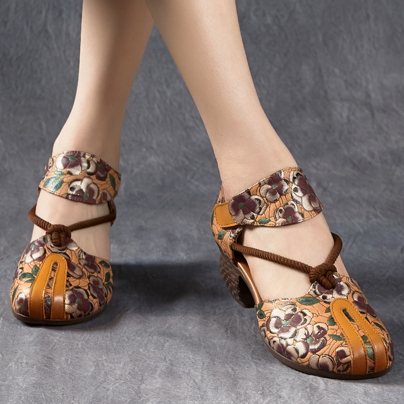 Amarantha Women's Sandals Summer Print