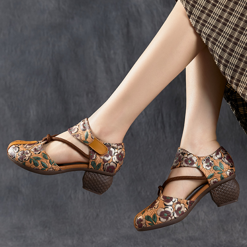 Amarantha Women's Sandals Summer Print