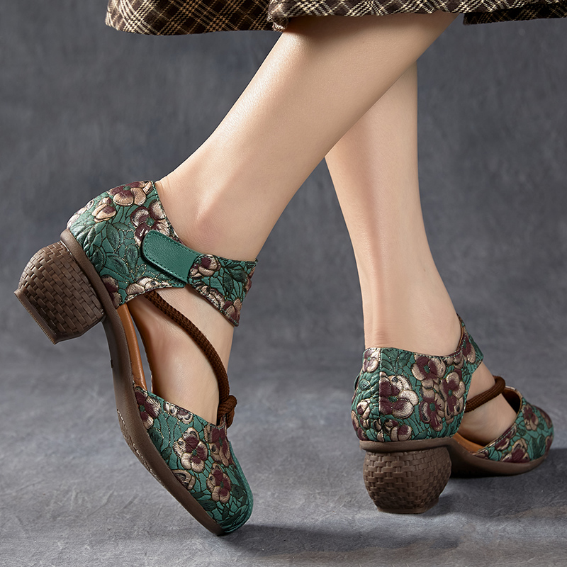 Amarantha Women's Sandals Summer Print
