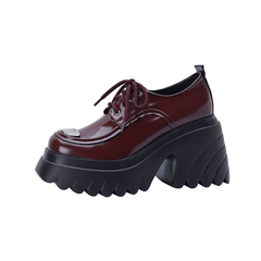 Amelia Women's Lace-Up Platform Shoes