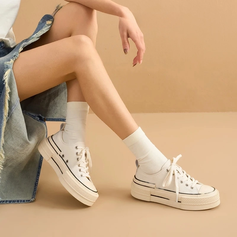 Amelia Women's Platform Leather Sneakers