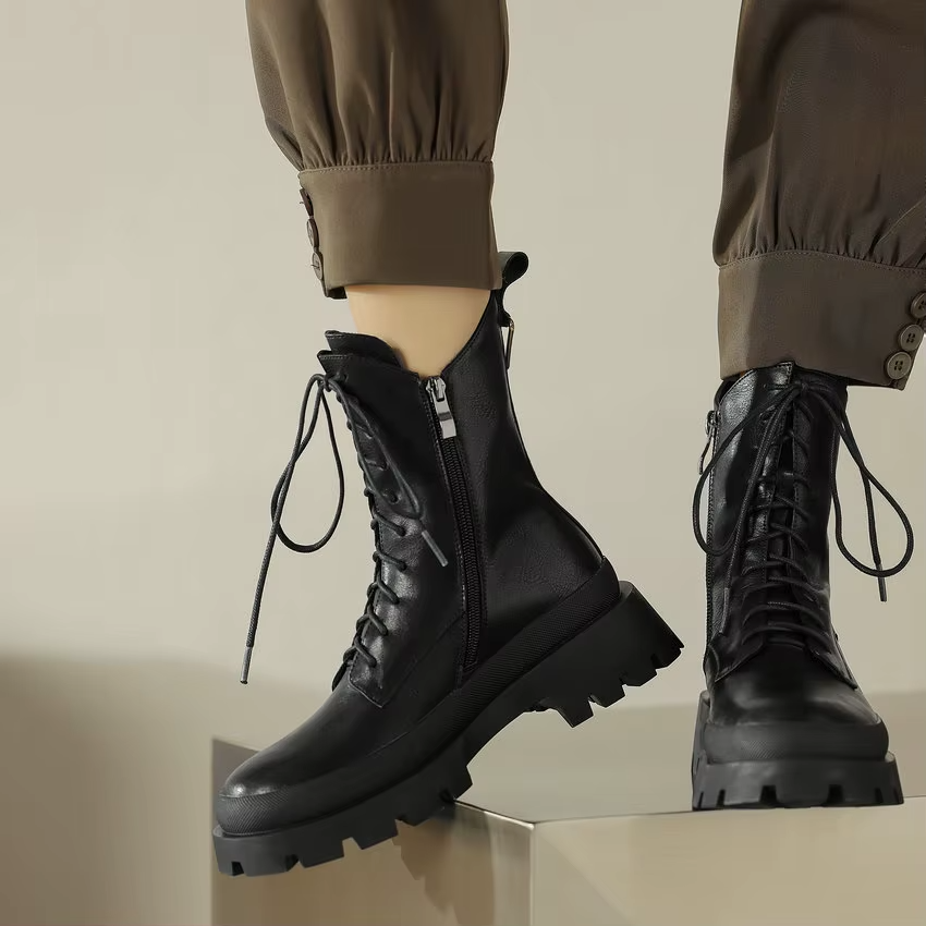 Anais Women's Leather Ankle Boots