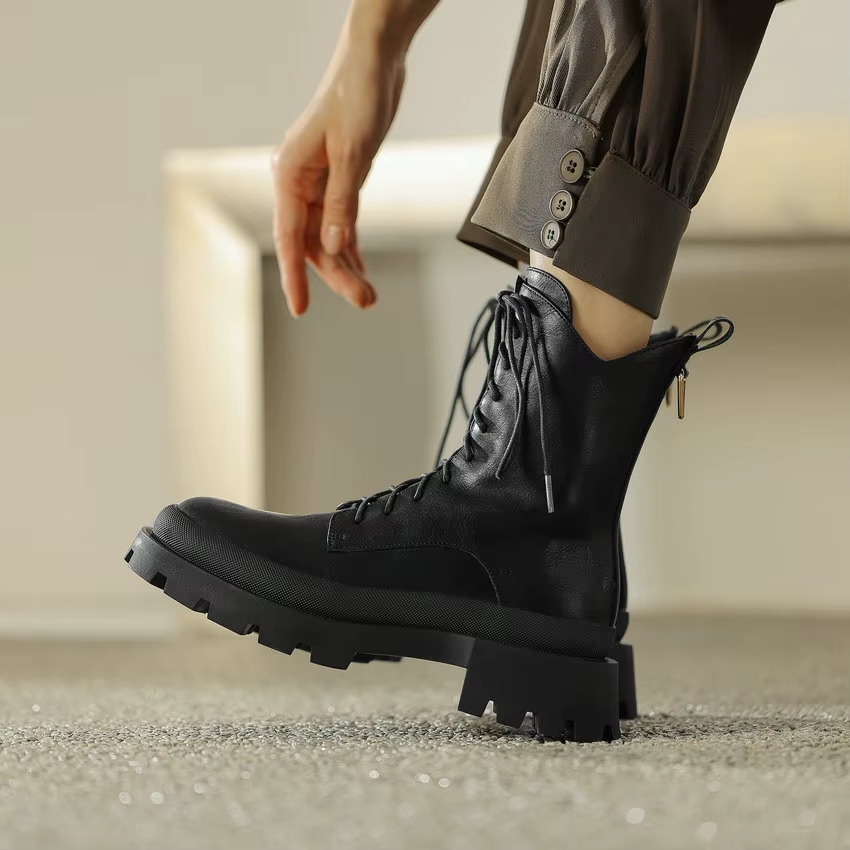 Anais Women's Leather Ankle Boots