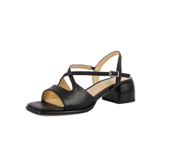 Analia Women's Leather Luxury Square Toe Sandals