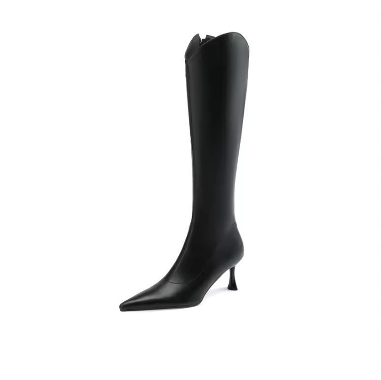 Anny Women's Genuine Leather Knee High Boots