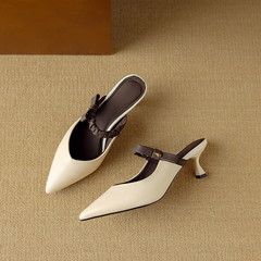 Araujo Women's Leather Pointed Toe Pumps