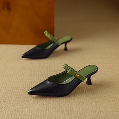 Araujo Women's Leather Pointed Toe Pumps