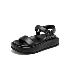 Ariel Women's Thick Sole Leather Flat Sandals