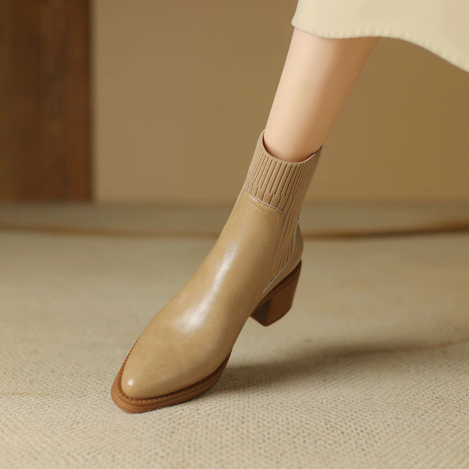 Barbara Women's Leather Ankle Boots