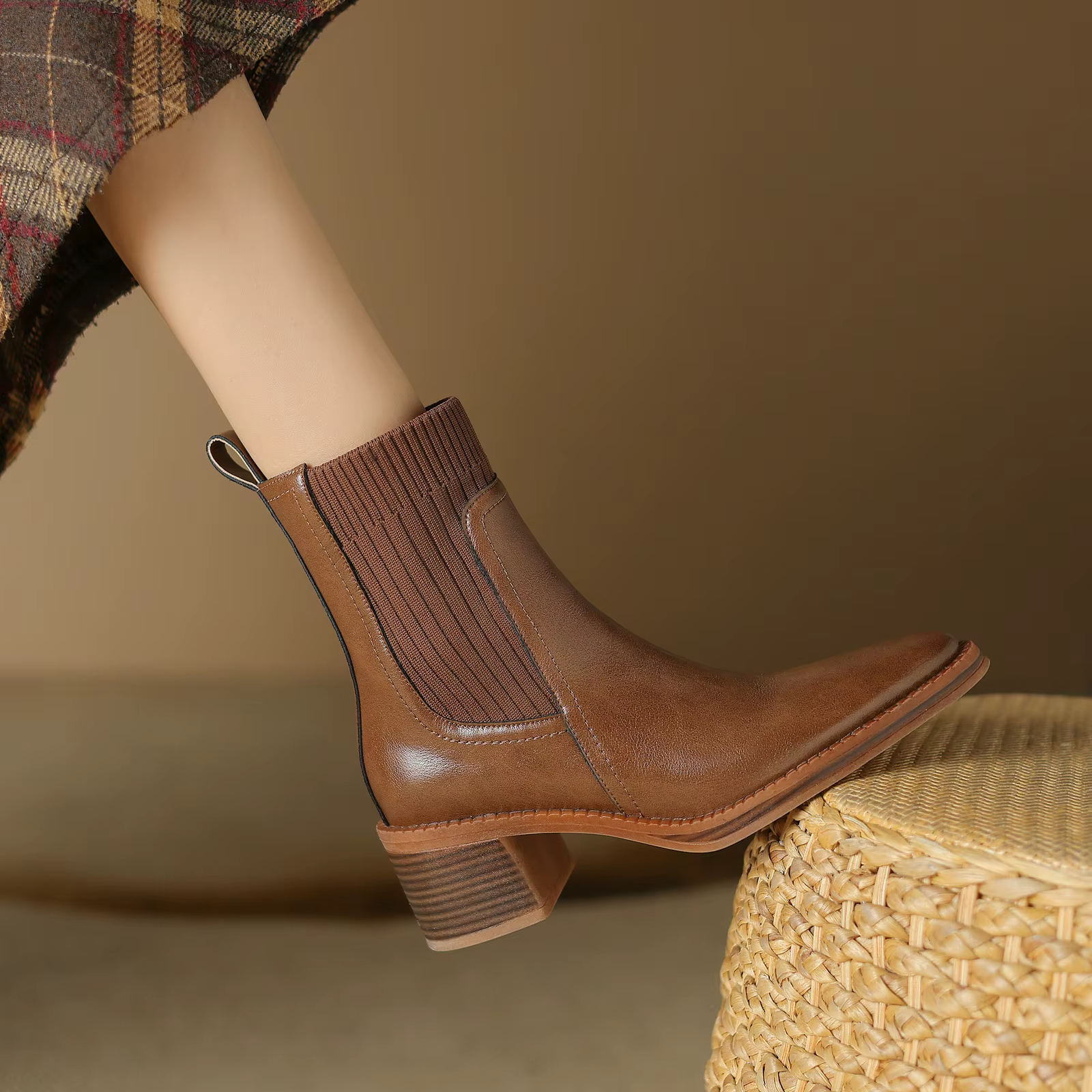 Barbara Women's Leather Ankle Boots