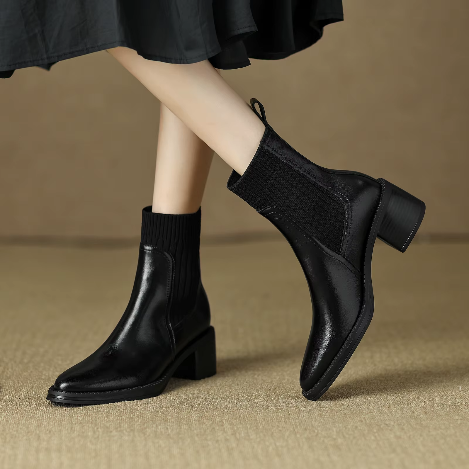Barbara Women's Leather Ankle Boots