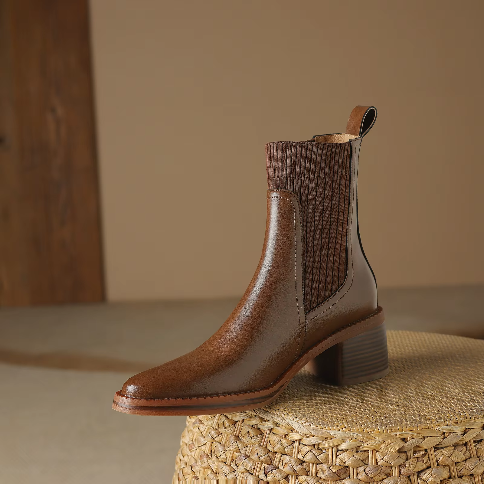 Barbara Women's Leather Ankle Boots