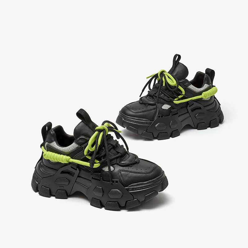 Barbara Women's Leather Platform Sneaker