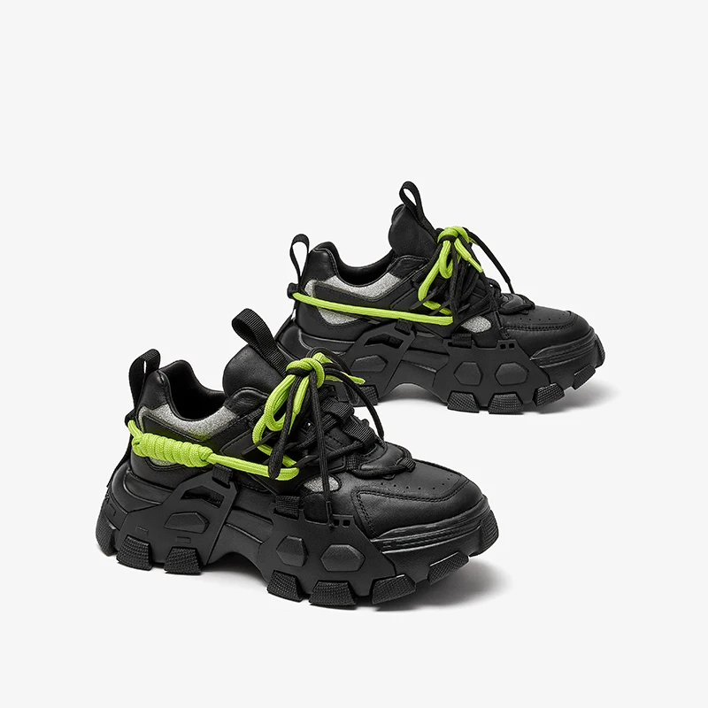Barbara Women's Leather Platform Sneaker