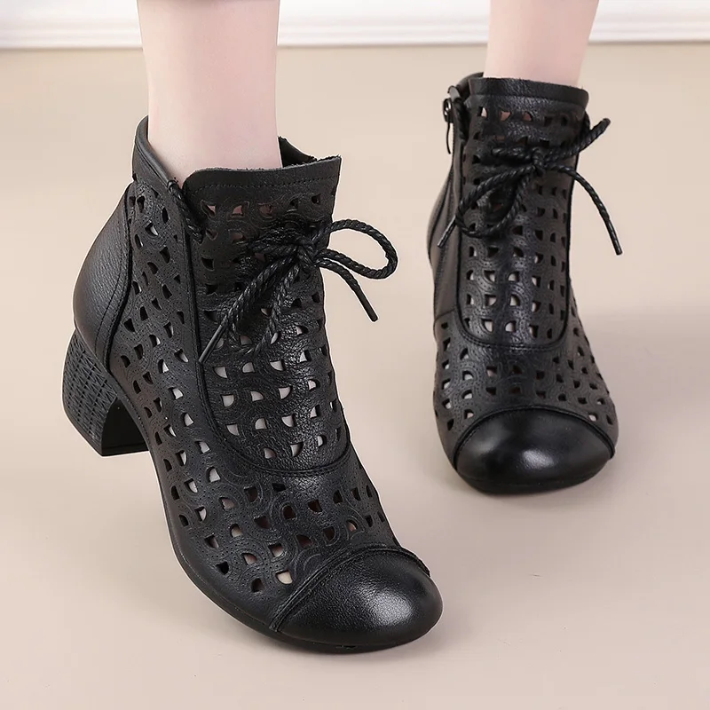 Barbara Women's Summer Side Zip Ankle Boots