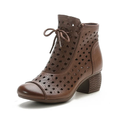 Barbara Women's Summer Side Zip Ankle Boots