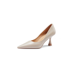 Begonia Women's Leather Pointed Toe Pumps