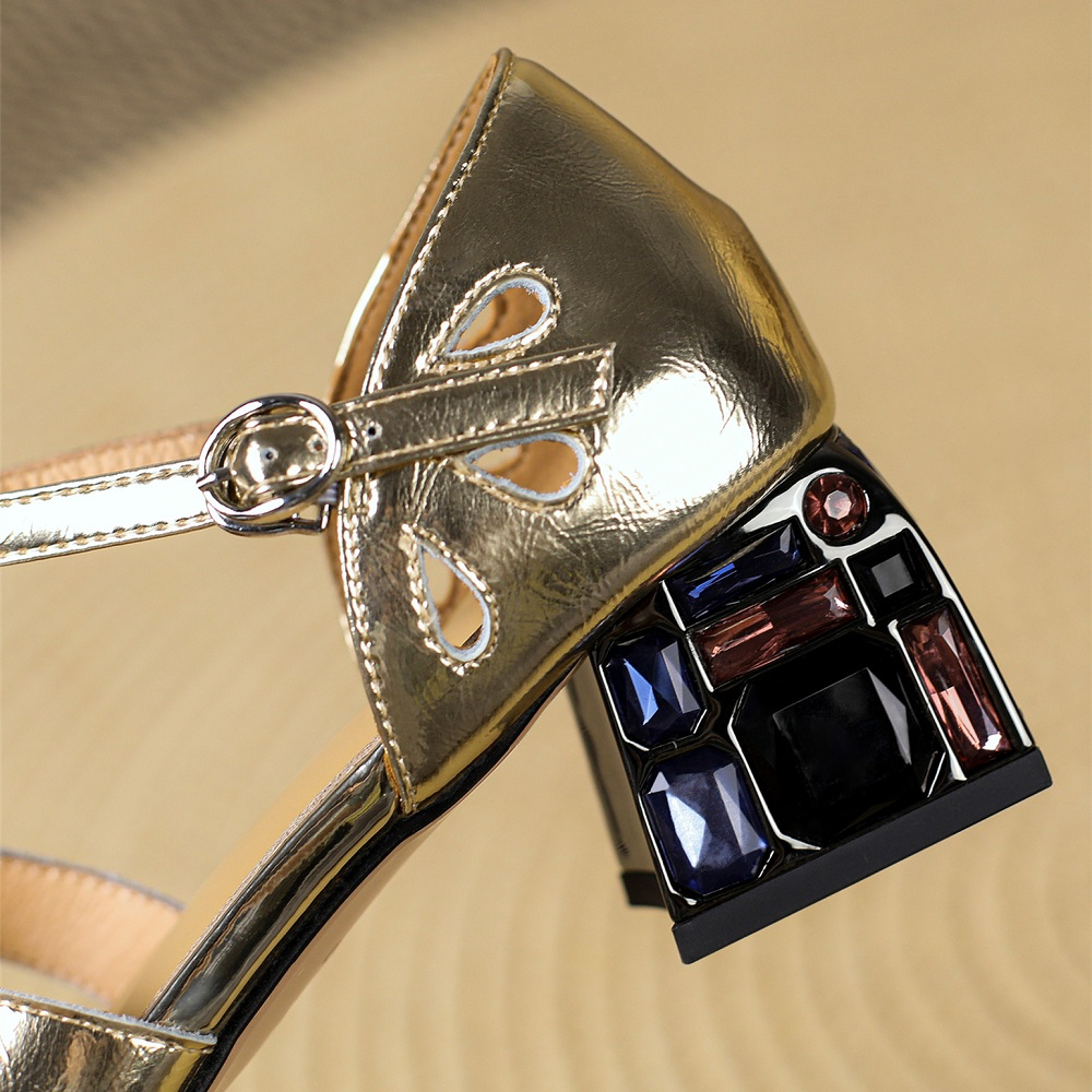 Benitez Women's Square High Heels Dress Sandals
