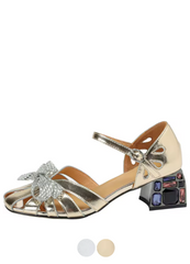 Benitez Women's Square High Heels Dress Sandals