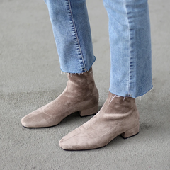 Bevin Women's Velvet Stretch Boots